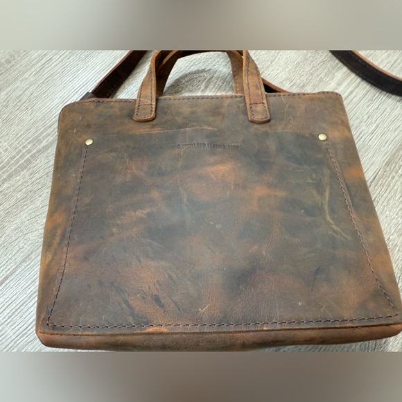 Portland Leather Goods Mini Crossbody Tote in Canyon - Picture 5 of 9